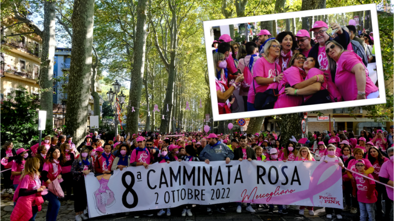 Grande successo per la Camminata Rosa, la marcia per combattere il tumore al seno