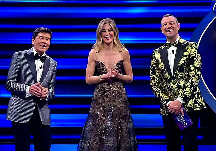Festival di Sanremo seconda serata tris di cuori con Ranieri, Morandi