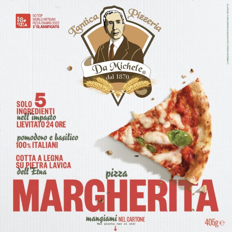 Con la  Roncadin di Pordenone la storica pizza de “L’Antica Pizzeria Da Michele” arriva in versione frozen