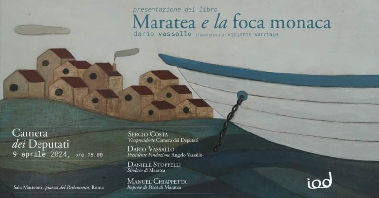 Alla Camera dei Deputati la presentazione della favola di Dario Vassallo “Maratea e la foca monaca”